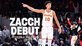 Zaccharie Risacher shines in preseason debut with 18 PTS