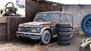 Rebuilding Mercedes-Benz G65 AMG - Forza Horizon 5 ( steering wheel gameplay )