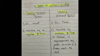 2 Types of Wildcard Queries - Trailing vs. Leading Wildcard Queries 