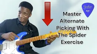 Master Alternate Picking with the Spider Exercise | Guitar Speed & Coordination Lesson