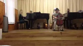 Адамова Амина. Богатый жених (чешская народная песня). Виолончель.