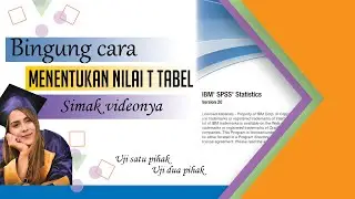 Cara Menentukan Nilai T Tabel