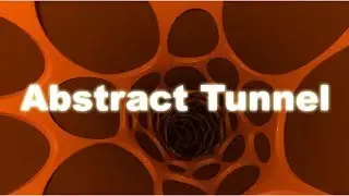 Abstract Tunnel In 3ds Max