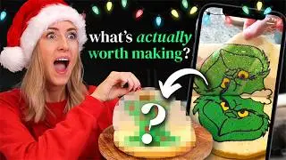 I Tried Every VIRAL CHRISTMAS RECIPE I Found off TIK TOK & INSTAGRAM