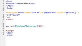 Javascript innerHTML