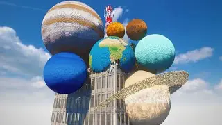 Planets vs Dynamic Building #1 | Teardown