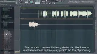Hip Hop Strings walk through & quick beat making (no talking)