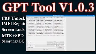 GPT Professional Tool V1.0.3 Cracked Latest FRP Tool 2019