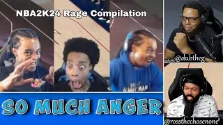 CLUTCH GONE ROGUE TRY NOT TO LAUGH TO FLIGHT REACTS NBA2K24 RAGE COMPILATION