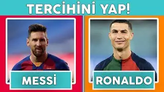 Ronaldo Mu Messi Mi ? | Tercihini Yap ⋮ Futbol Otoritelerinin Bile Karar Vermekte Zorlandığı Seçim!