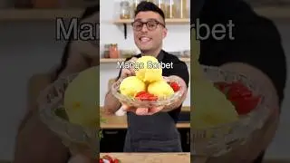 Mango Sorbet with 3 ingredients