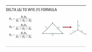 Delta to Wye Transformation | Circuit Analysis Made Easy | Step-by-Step Example