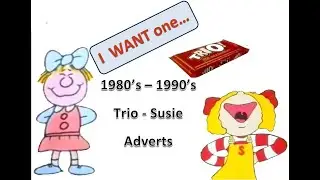 (1980s-90s) Jacobs Trio Biscuits Susie Adverts Compilation
