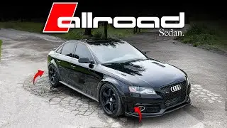 I Put Audi Allroad Fender Flares on my B8 A4 Sedan