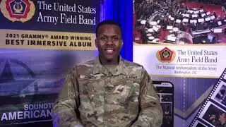 U S  Army Rapper Takes Center Stage