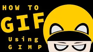 HOW TO GIF GIMP Tutorial | Free Software to make gif animations.