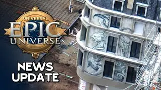 Universal Epic Universe News Mega Update — POTTER MURAL, COASTERS TESTING, & UNIVERSAL TEASES NEWS