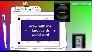 Draw with Me - Tarot Cards - World Card
