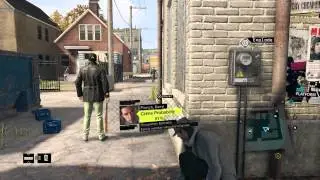 Watch Dogs -Crime Detecting Gameplay-