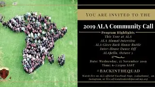 ALA Community Call 2019