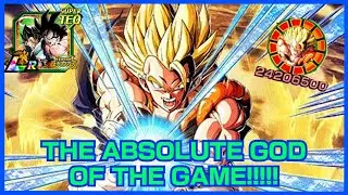 RAINBOW LL10 EZA LR TEQ GOGETA IS THE LR EZA KING!!! - DBZ DOKKAN BATTLE