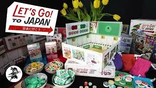 Let's Go! to Japan - Unboxing - Kickstarter edition