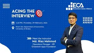 Ace The Interview - ECA session - 29 February 2024