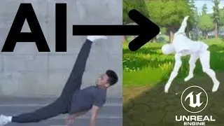 Animate Unreal Engine 5 Character using AI Powered Mocap Solution: Plask || Under 7 mins || 2022