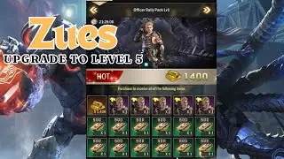 Age of origins :  Upgrade Zues to level 5