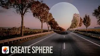 Add a Realistic Floating Glass Sphere to the Landscape | Pixelmator Pro Tutorial