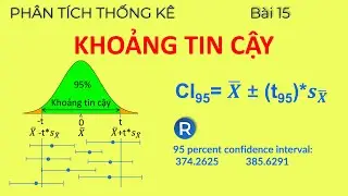 Khoảng tin cậy (confidence interval) là gì? | Phân Tích Thống Kê 15 | Learn to do SCIENCE