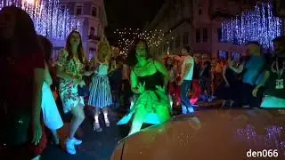Взрываем центр Москвы музыкой. Танцы до утра.Fifa 2018