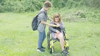 amputee filming | One legged survivor