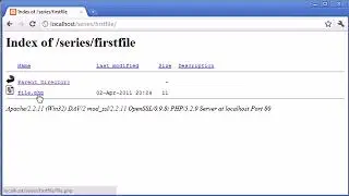 Beginner PHP Tutorial   5   Writing Your First PHP File