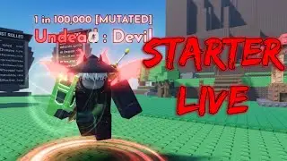 🔴 Can I Get 1 in 200k Aura in Roblox Sol's RNG | STARTER LIVE + GIVEAWAY!