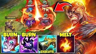 Brand, but I build collector and steal every kill (BURN EXECUTES)