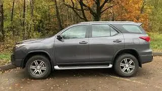 Обзор Toyota Fortuner в версии TRD : 