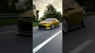Dynamic Beauty: Toyota Rolling Shots Showcase in Motion! 🚗💨 