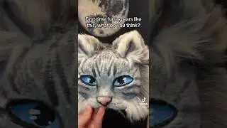 New therian mask I’m working on!! #therian #theriangear #therianmask #catmask #therianthropy