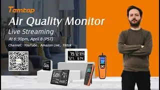 Temtop Air Quality Monitor Live Stream