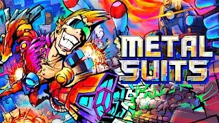 Metal Suits GAMEPLAY ► Awesome Side-Scrolling Run-and-Gun Action Game