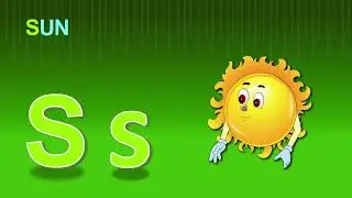 Phonic Song with One Word- S For Sun- ABC Alphabet Songs| Nursery Rhymes with Sounds for Kids
