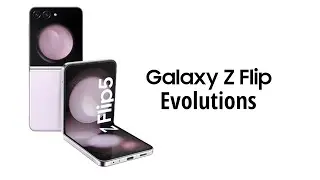 Samsung Galaxy Z Flip5 Series Evolution