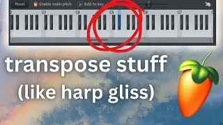 transpose instruments in FL Studio
