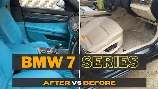 Luxury Redefined: BMW 7 Series Interior Upgrade Before vs After: BMW 7 Series Interior Customization