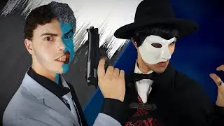 Two-Face vs Phantom of the Opera | Epic Rap Battles of My Ass