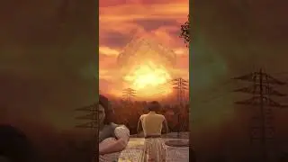 MAKING IT INTO THE VAULT JUST IN TIME #fallout #fallout4 #shorts