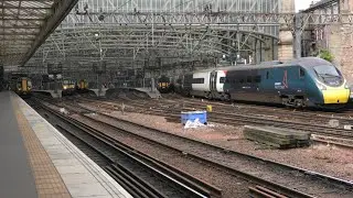 Trains at Glasgow Central - 16/07/2024