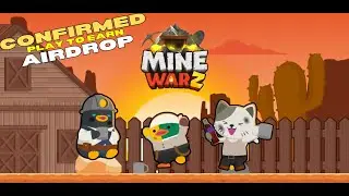 MINE WARZ - Play To Earn Crypto Game - Confirmed Airdrop