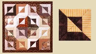 3D effect in quilting. 